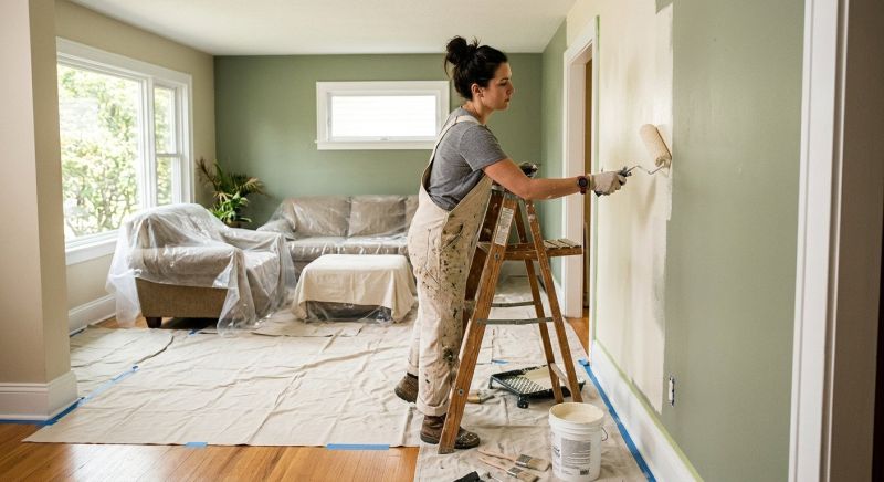 Apartment Interior Painting in Kansas City, KS