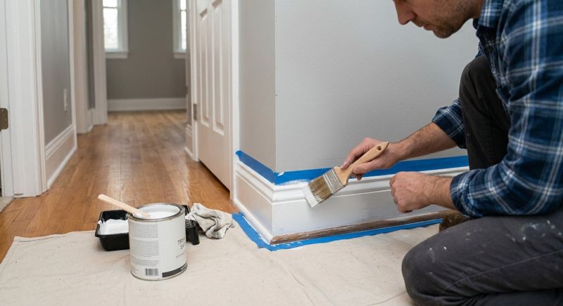 Baseboards Painting in Wilmington, NC