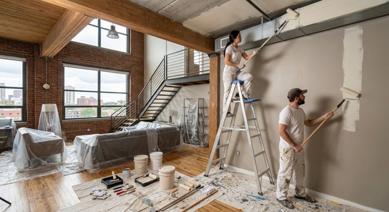Loft Painting in Wilmington, NC