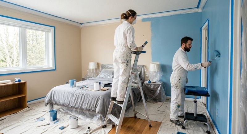 Master Bedroom Painting in Waco, TX