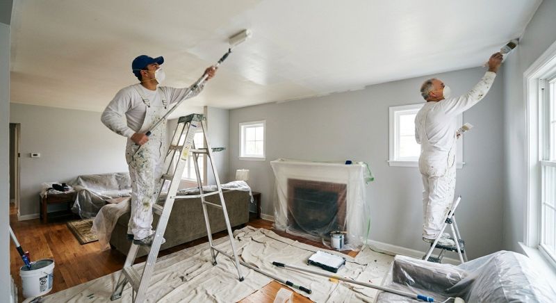 Popcorn Ceiling Painting in Wilmington, NC