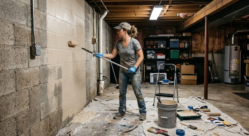 Basement Painting in Kansas City, KS