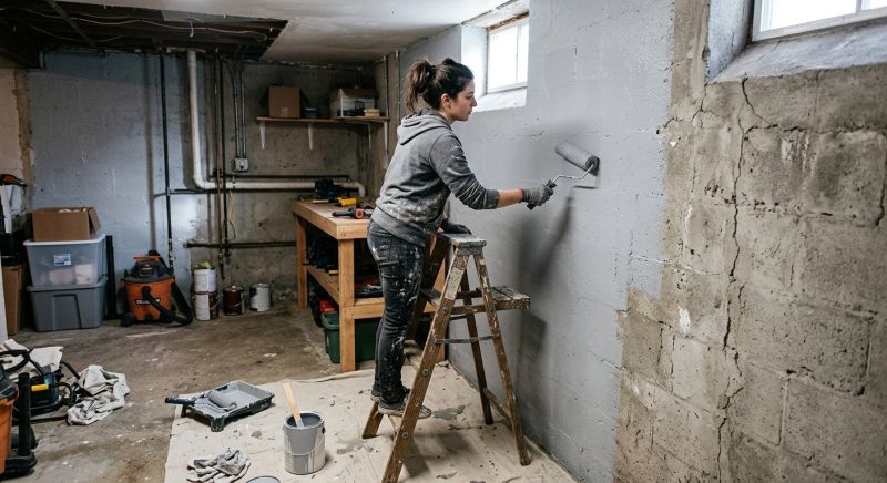 Basement Painting in Waco, TX