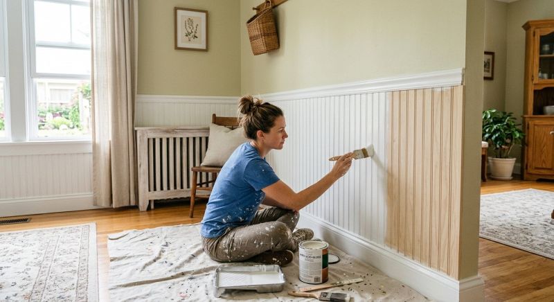 Beadboard Painting in Wilmington, NC