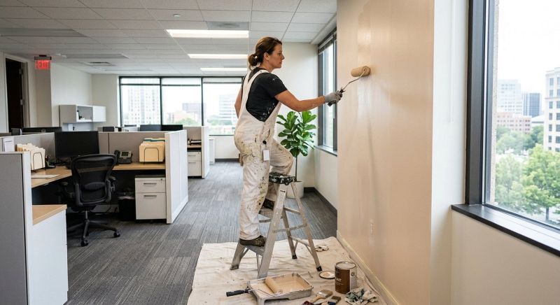 Business Floor Painting in Longmont, CO