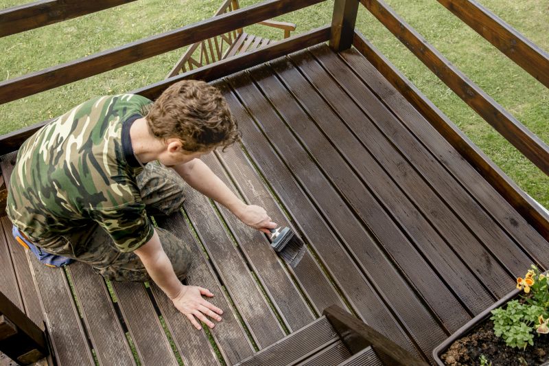 Cedar Deck Staining in Waco, TX