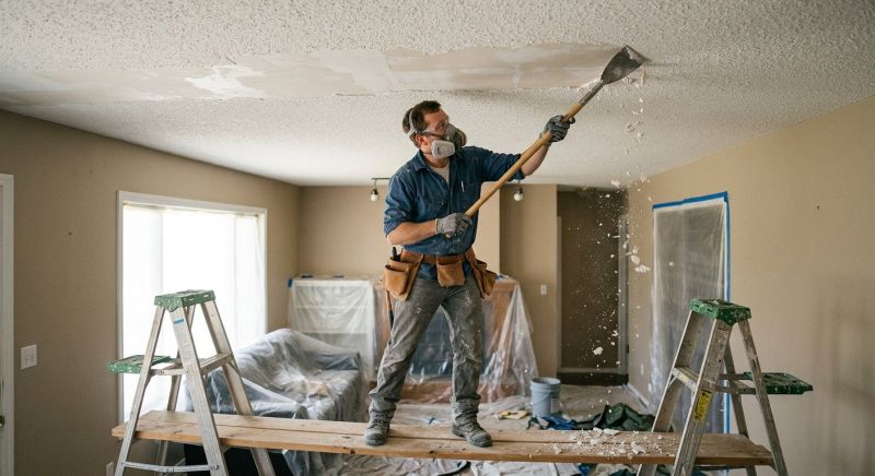 Ceiling Texture Removal in Waco, TX
