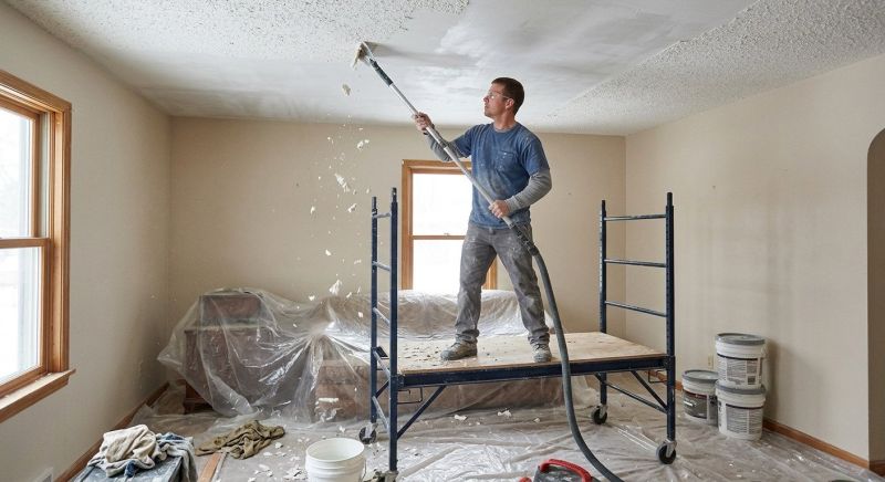 Ceiling Texture Removal in Waco, TX