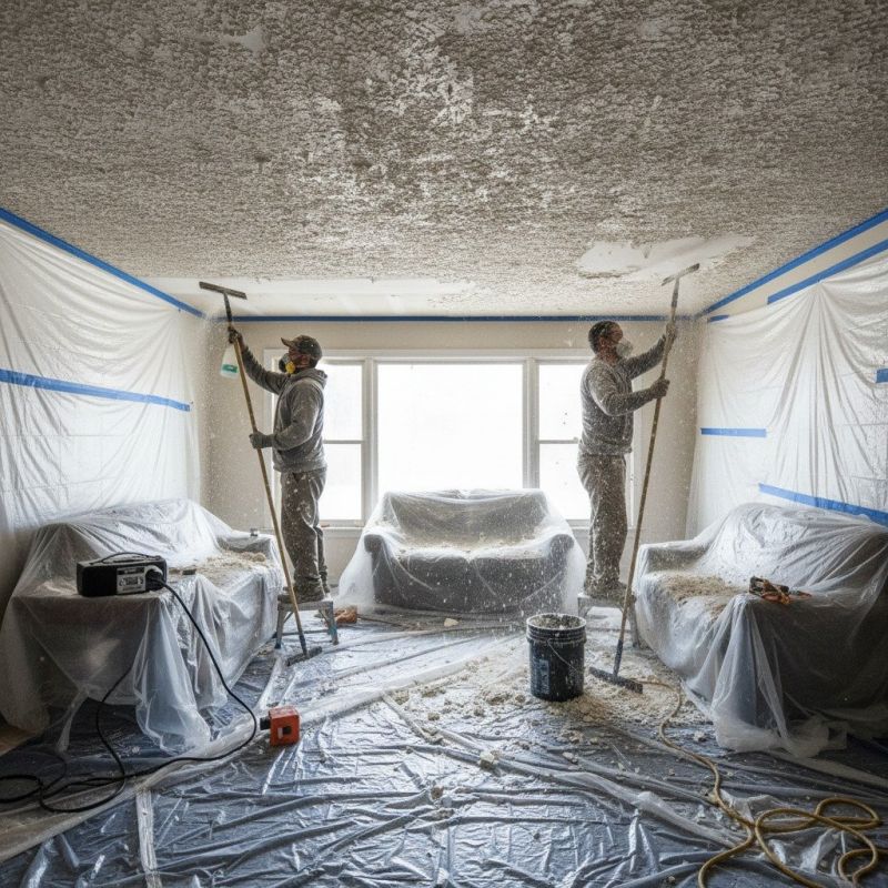Ceiling Texture Removal in Waco, TX