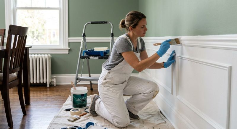 Closet Painting in Wilmington, NC