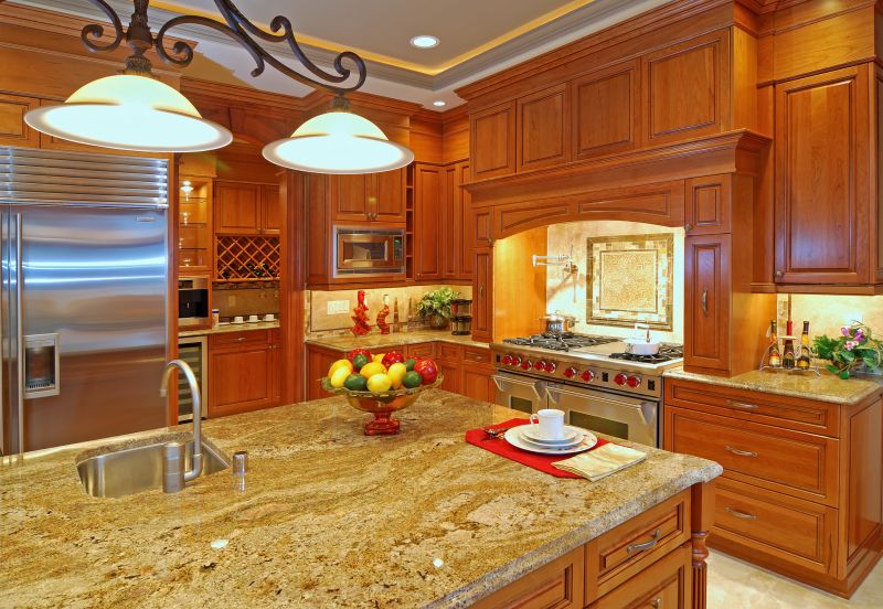Inside of Wood Countertop