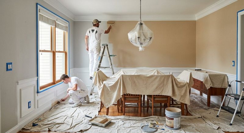 Dining Room Painting in Waco, TX