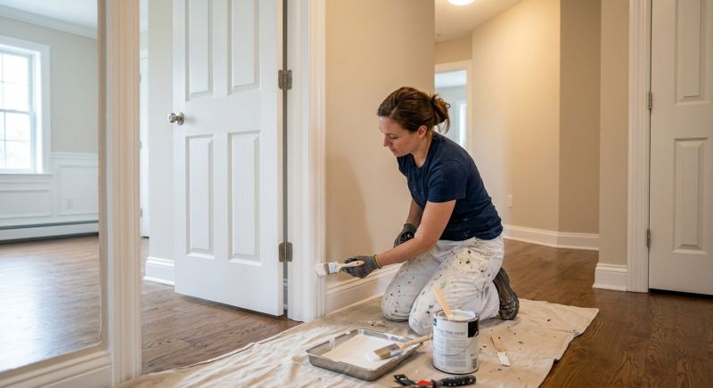 Door Jamb Painting in Waco, TX