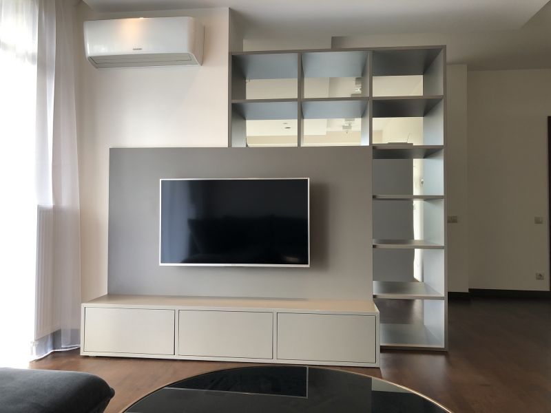 Entertainment Center Painting in Waco, TX