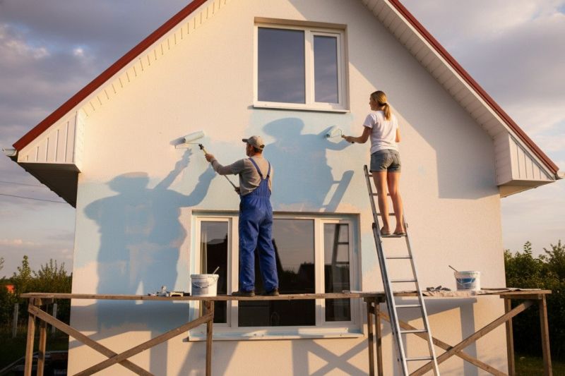 Fascia Painting in Boulder, CO