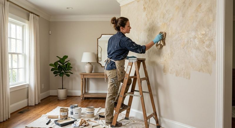 Faux Interior Painting in Alpharetta, GA
