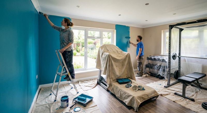 Fitness Room Painting in Wilmington, NC