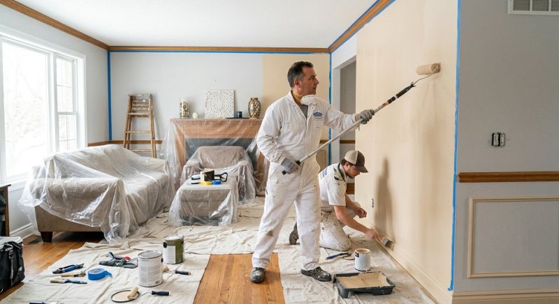 House Ceiling Painting in Kansas City, KS