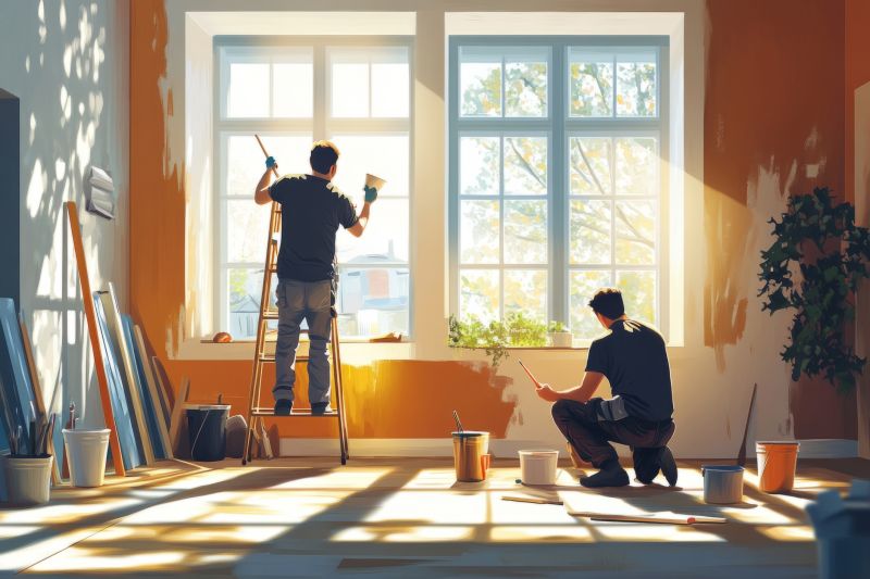 House Interior Painting in Kansas City, KS