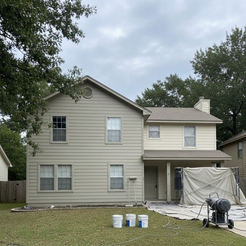 House Staining in Waco, TX