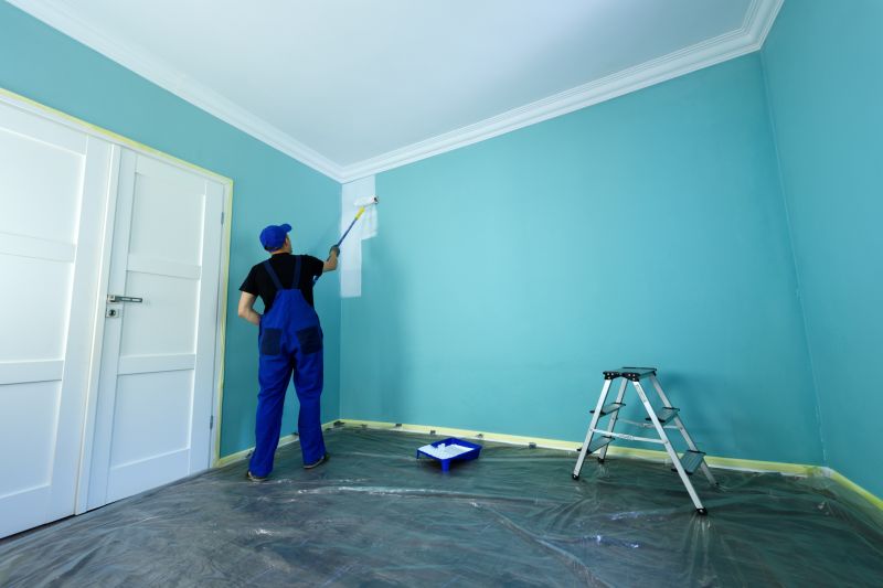 Interior Trim Painting in Kansas City, KS