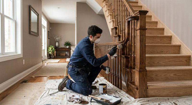 Interior Trim Staining in Waco, TX