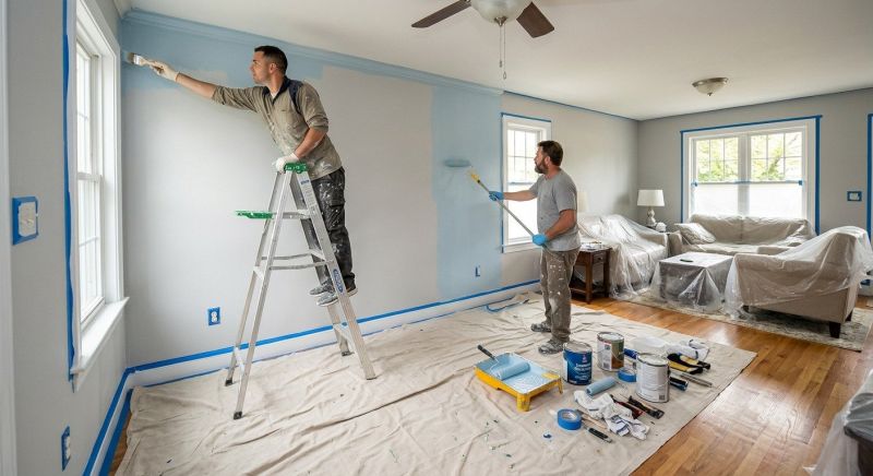 Interior Wall Painting in Kansas City, KS