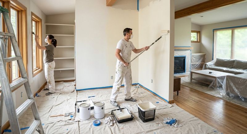 Interior Wall Painting in Wilmington, NC
