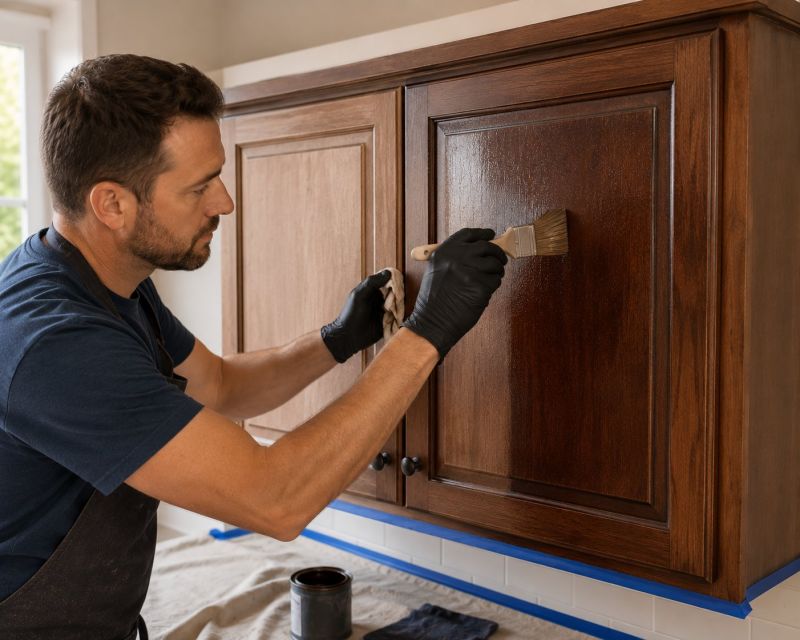 Kitchen Cabinet Refinishing in Muncie, IN