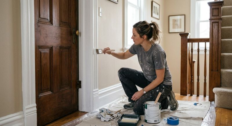 Mantel Painting in Waco, TX