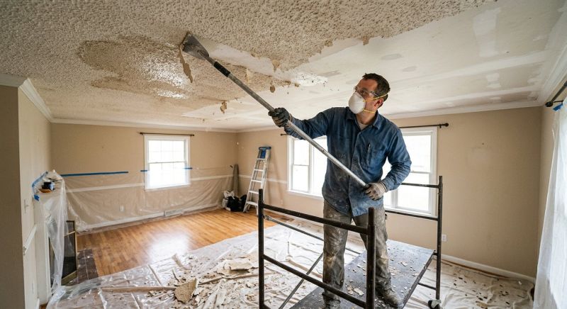 Popcorn Ceiling Renovation in Waco, TX