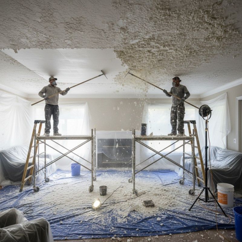 Popcorn Ceiling Scraping in Waco, TX