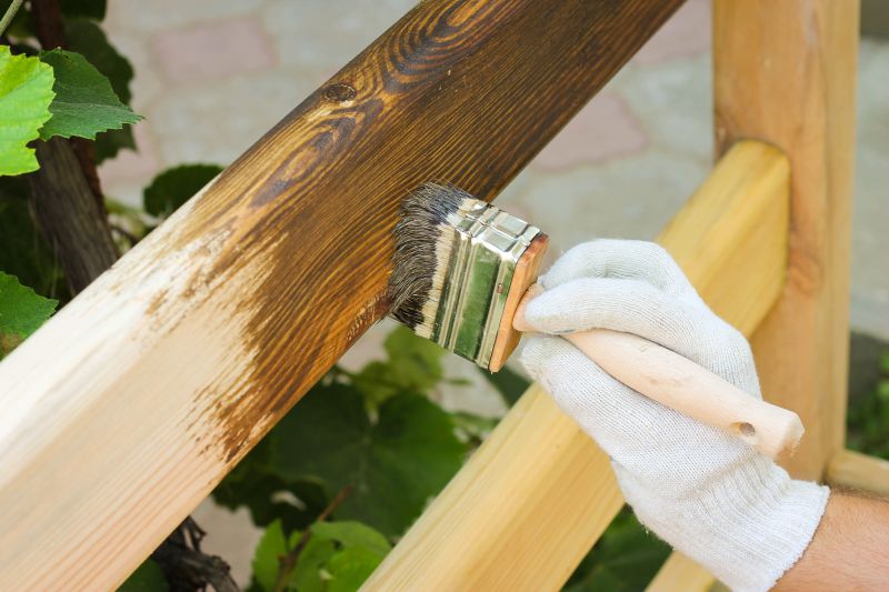 Rail Staining in Waco, TX