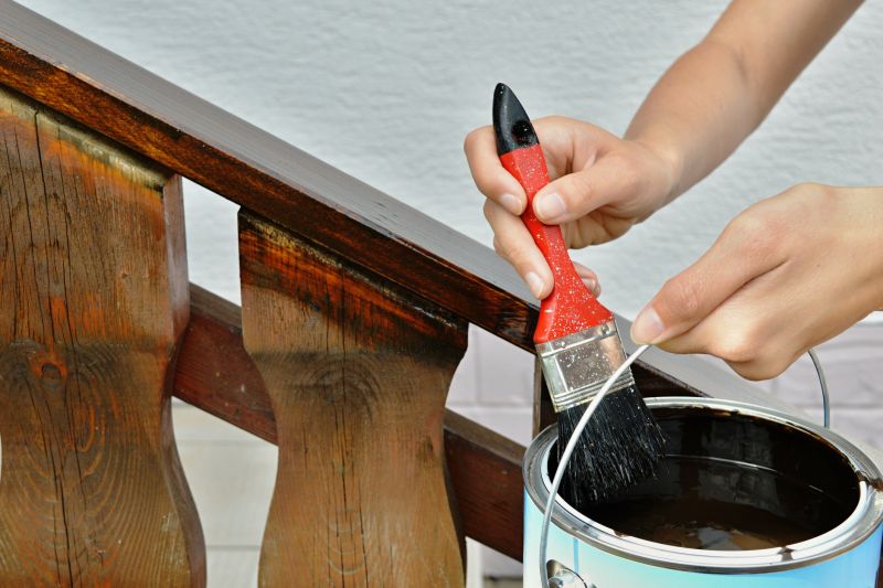 Railing Staining in Waco, TX