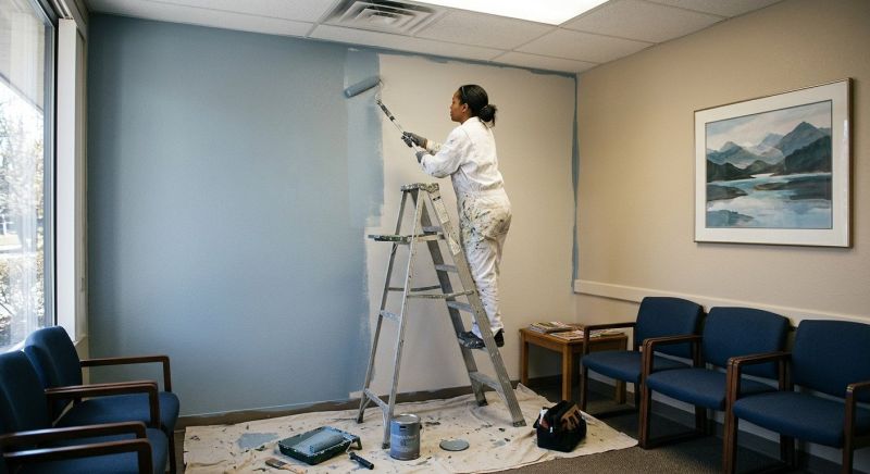 Reception Area Painting in Arvada, CO