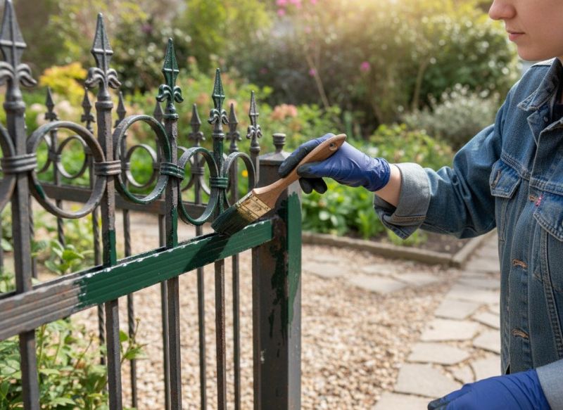 Residential Fence Painting in Waco, TX