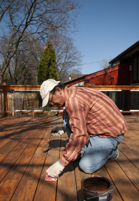 Terrace Staining in Waco, TX