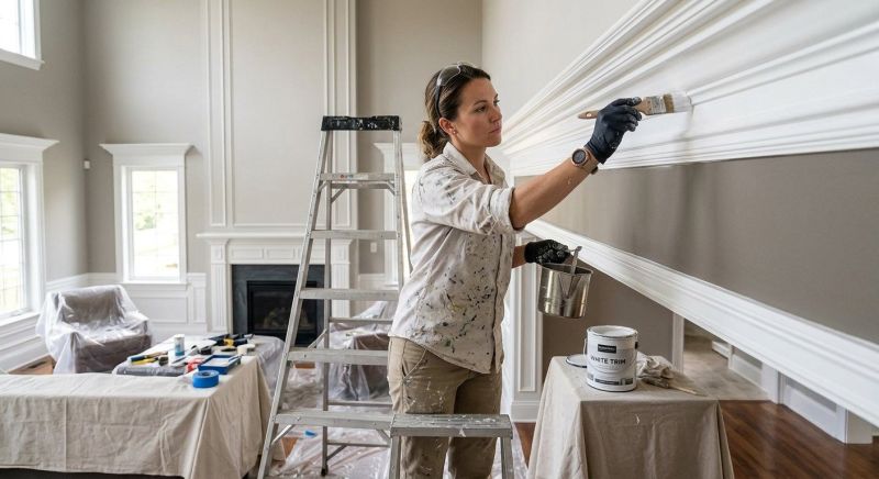 Trim Painting Service in Wilmington, NC