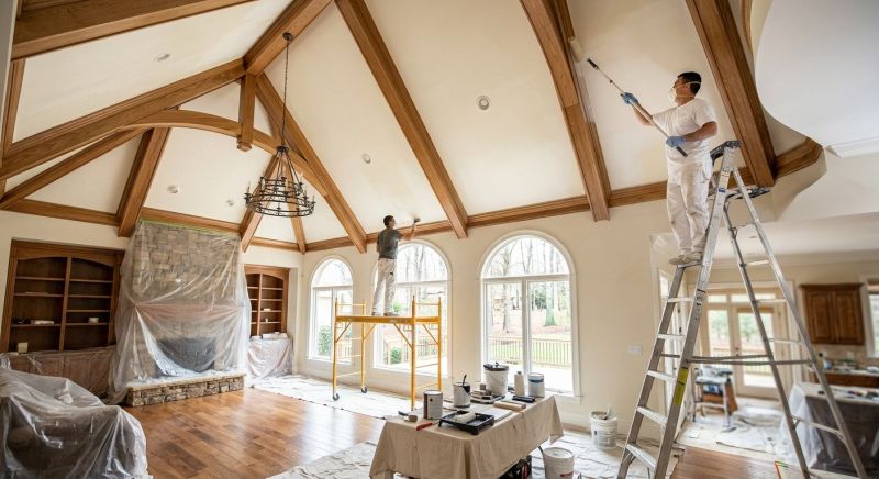 Vaulted Ceiling Painting in Wilmington, NC