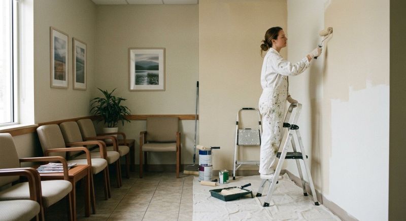 Waiting Room Painting in Longmont, CO