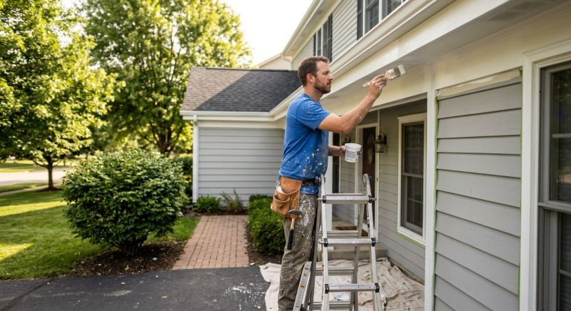Wood Trim Painting in Wilmington, NC